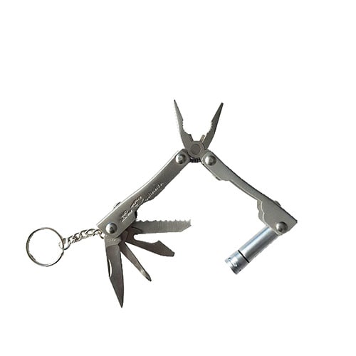 Llavero multiherramienta, paquete de 3 herramientas de bolsillo de metal  para hombres, portátil, sin óxido, herramientas multifunción Llave para